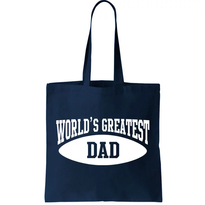 World's Greatest Dad Tote Bag