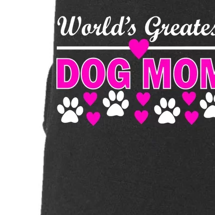 World's Greatest Dog Mom Doggie 3-End Fleece Hoodie