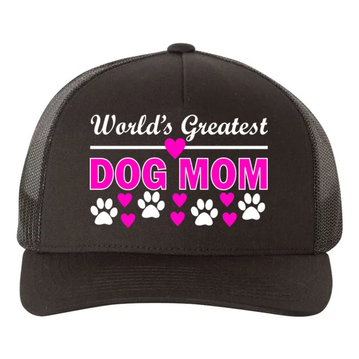 World's Greatest Dog Mom Yupoong Adult 5-Panel Trucker Hat