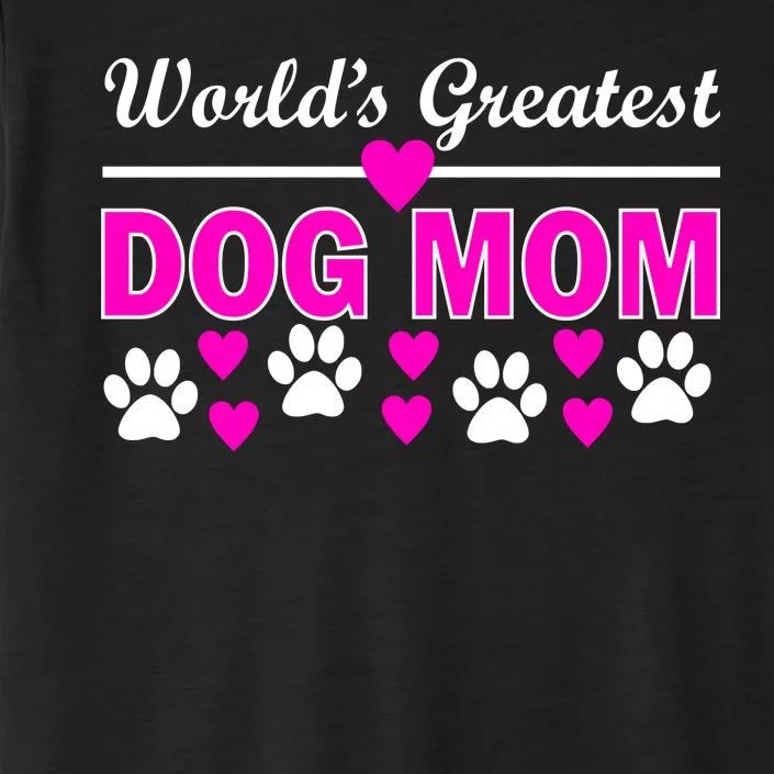 World's Greatest Dog Mom ChromaSoft Performance T-Shirt