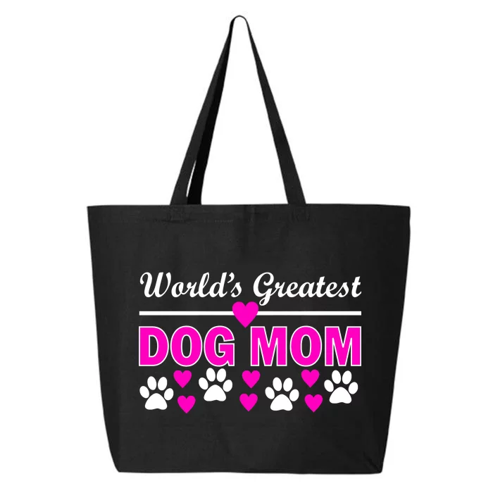 World's Greatest Dog Mom 25L Jumbo Tote