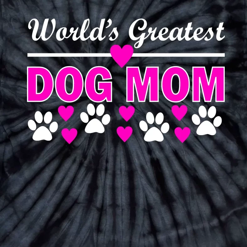 World's Greatest Dog Mom Tie-Dye T-Shirt