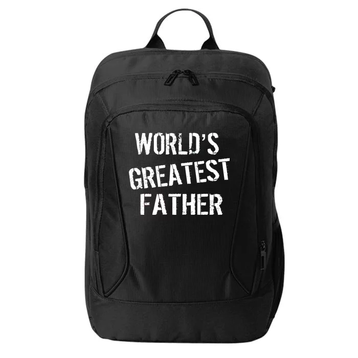 World's Greatest father City Backpack