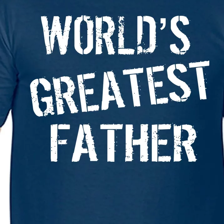 World's Greatest father Comfort Colors T-Shirt