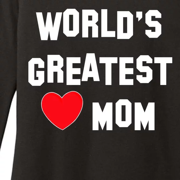 World's Greatest Mom Womens CVC Long Sleeve Shirt