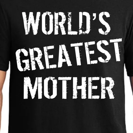 World's Greatest Mother Pajama Set