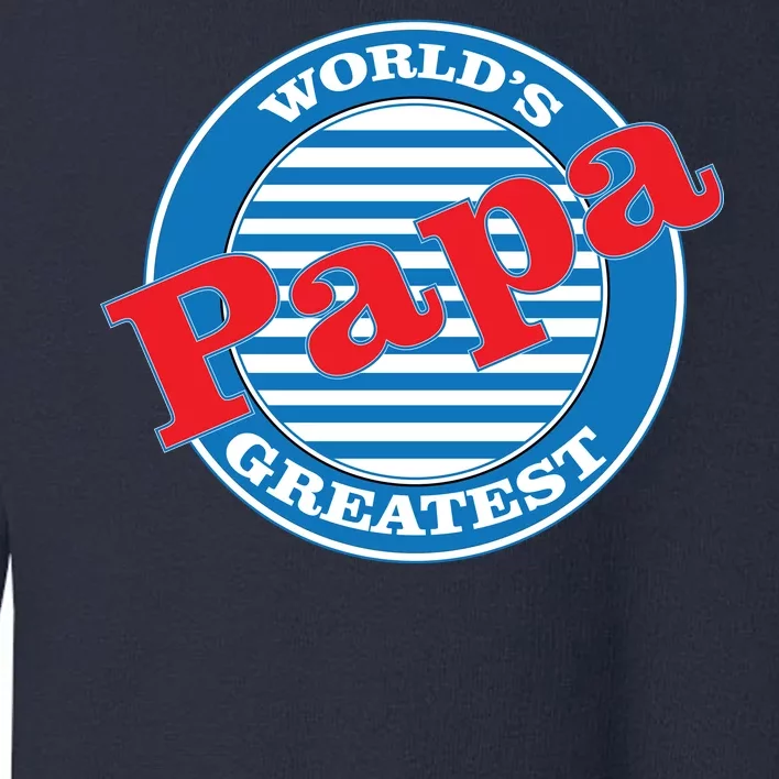 World's Greatest Papa Toddler Sweatshirt