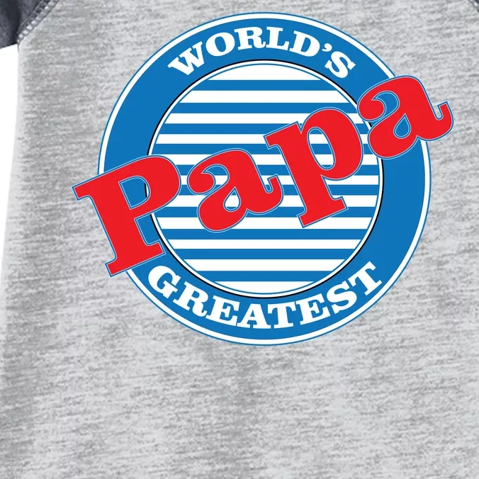 World's Greatest Papa Infant Baby Jersey Bodysuit