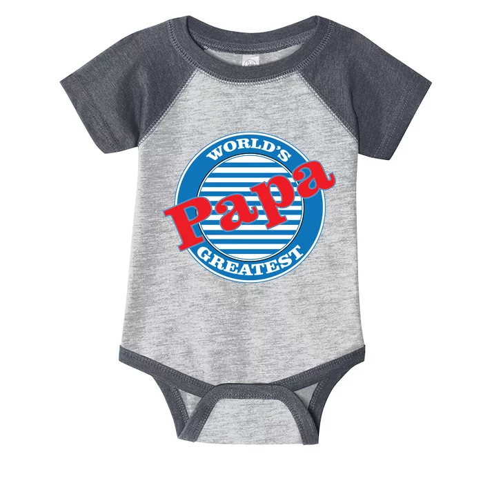 World's Greatest Papa Infant Baby Jersey Bodysuit