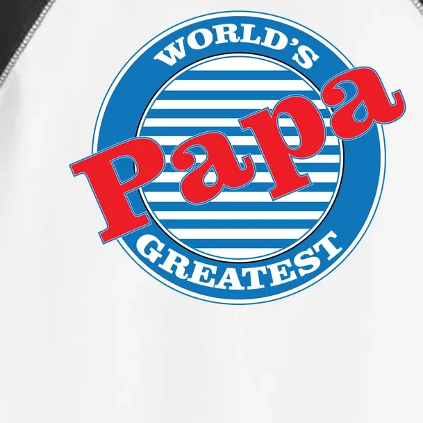 World's Greatest Papa Toddler Fine Jersey T-Shirt