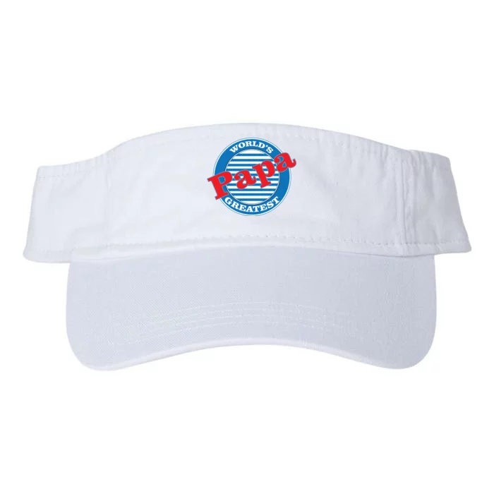 World's Greatest Papa Valucap Bio-Washed Visor