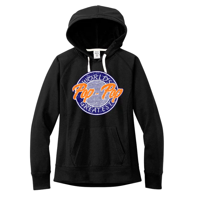 Worlds Greatest Pop-Pop Women's Fleece Hoodie