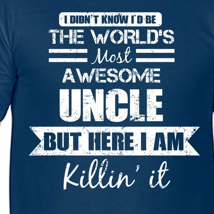 World's Most Awesome Uncle Comfort Colors T-Shirt