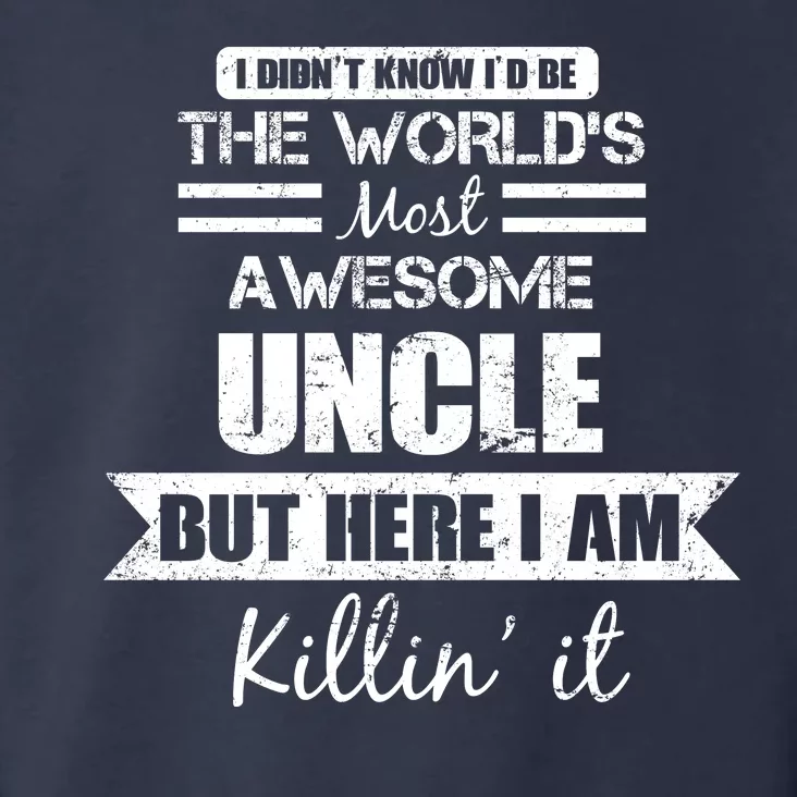 World's Most Awesome Uncle Toddler Hoodie