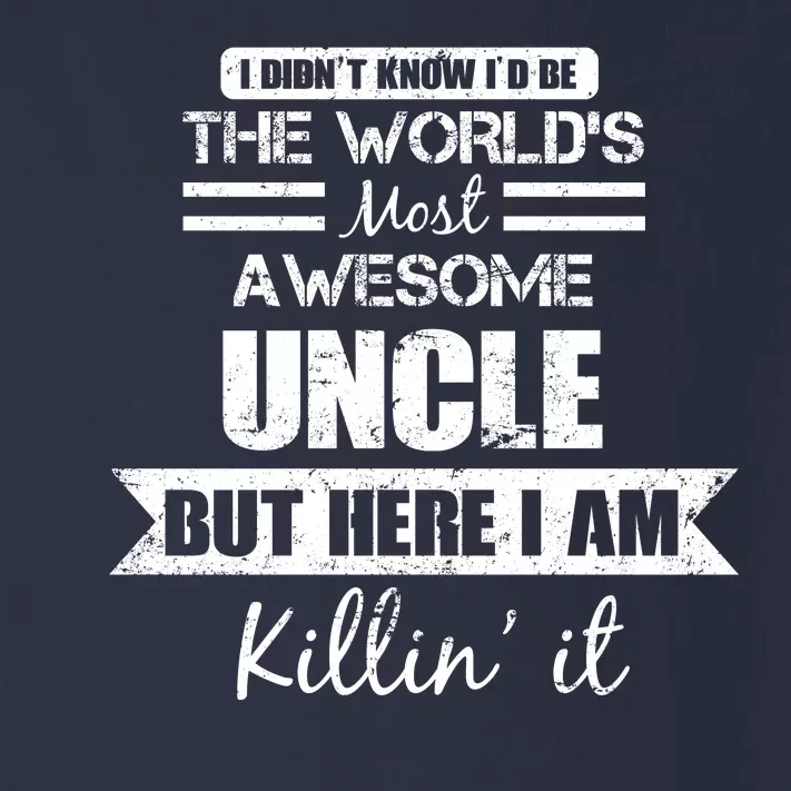 World's Most Awesome Uncle Toddler Long Sleeve Shirt