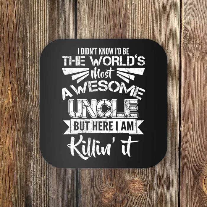 World's Most Awesome Uncle Killing It Coaster