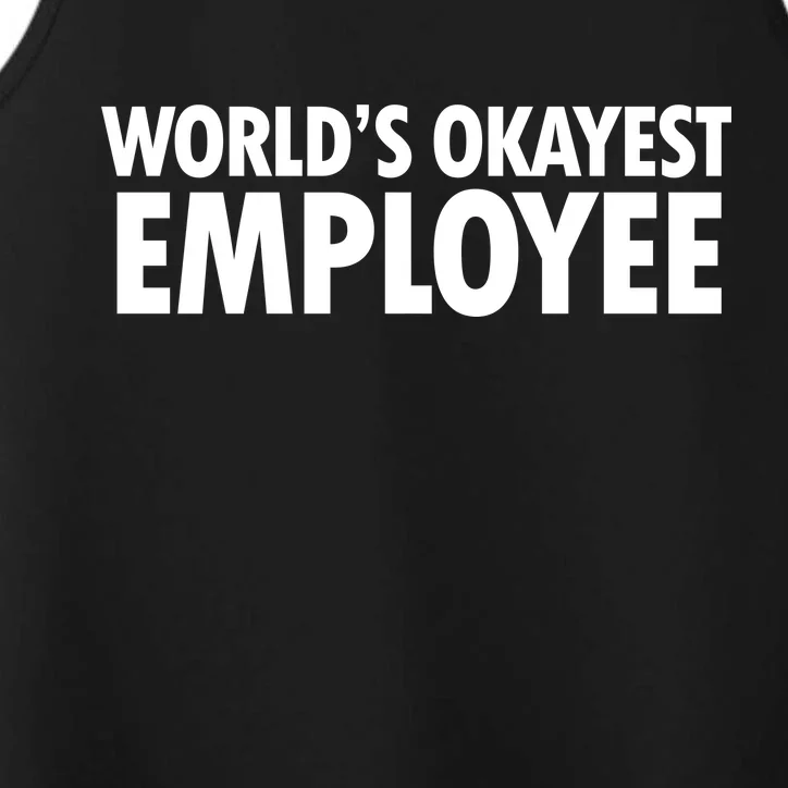 World's Okayest Employee Performance Tank