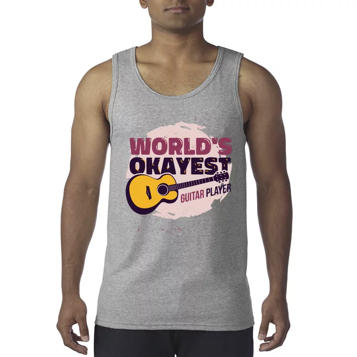 World's Okayest Guitar Player Tank Top