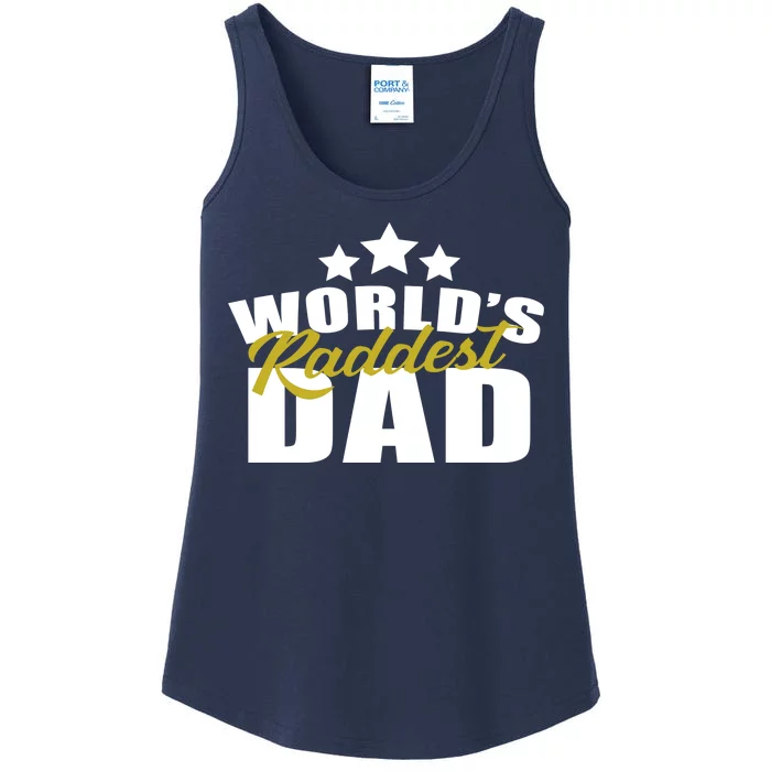 World's Raddest Dad Ladies Essential Tank