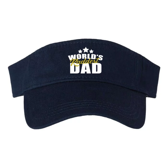 World's Raddest Dad Valucap Bio-Washed Visor