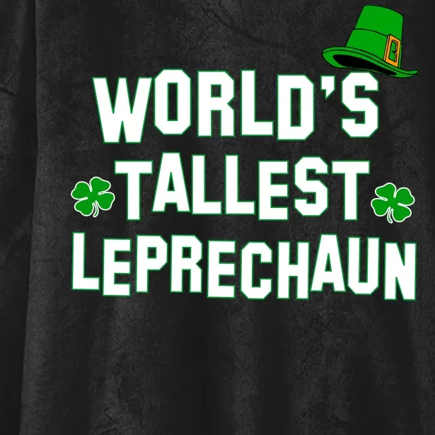 World's Tallest Leprechaun Hooded Wearable Blanket