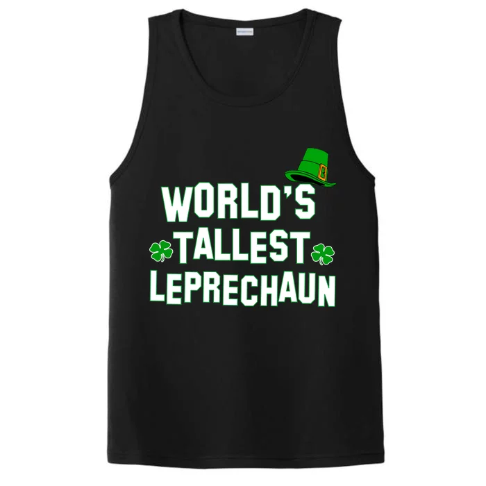 World's Tallest Leprechaun Performance Tank