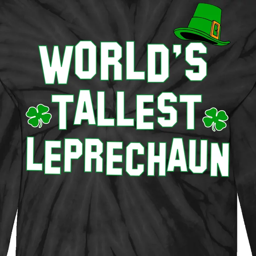 World's Tallest Leprechaun Tie-Dye Long Sleeve Shirt