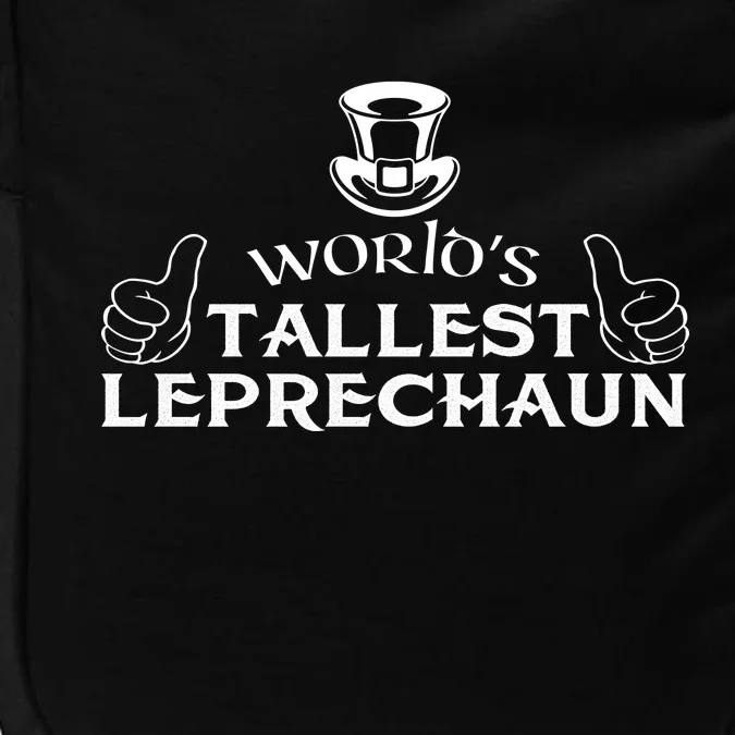 World's Tallest Leprechaun Funny Impact Tech Backpack