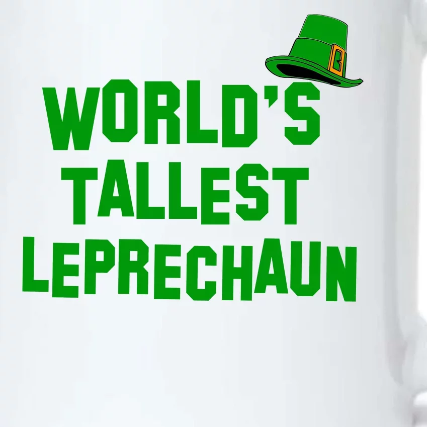 World's Tallest Leprechaun Funny St Patricks Day Black Color Changing Mug