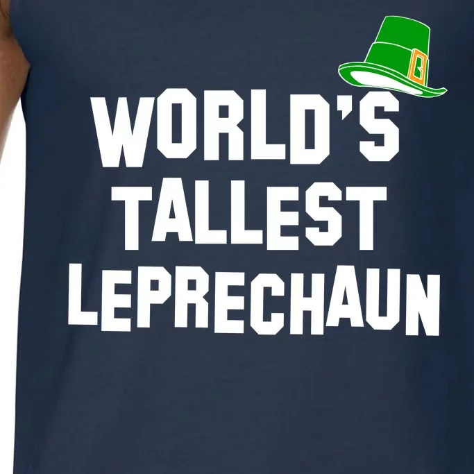 World's Tallest Leprechaun Funny St Patricks Day Comfort Colors® Tank Top