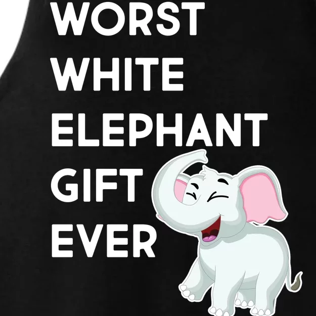 Worst White Christmas Gift Ever Ladies Tri-Blend Wicking Tank