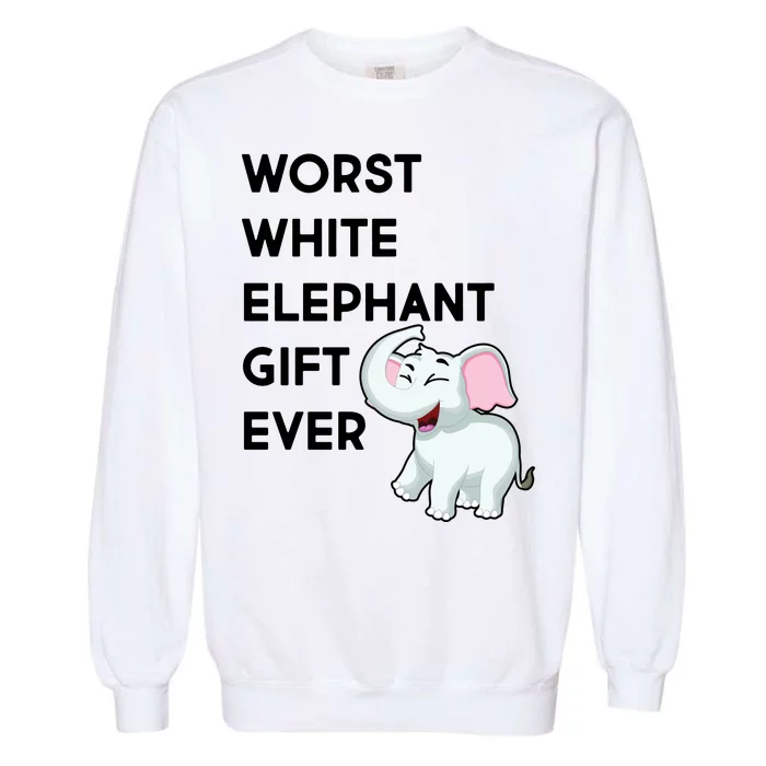 Worst White Christmas Gift Ever Garment-Dyed Sweatshirt