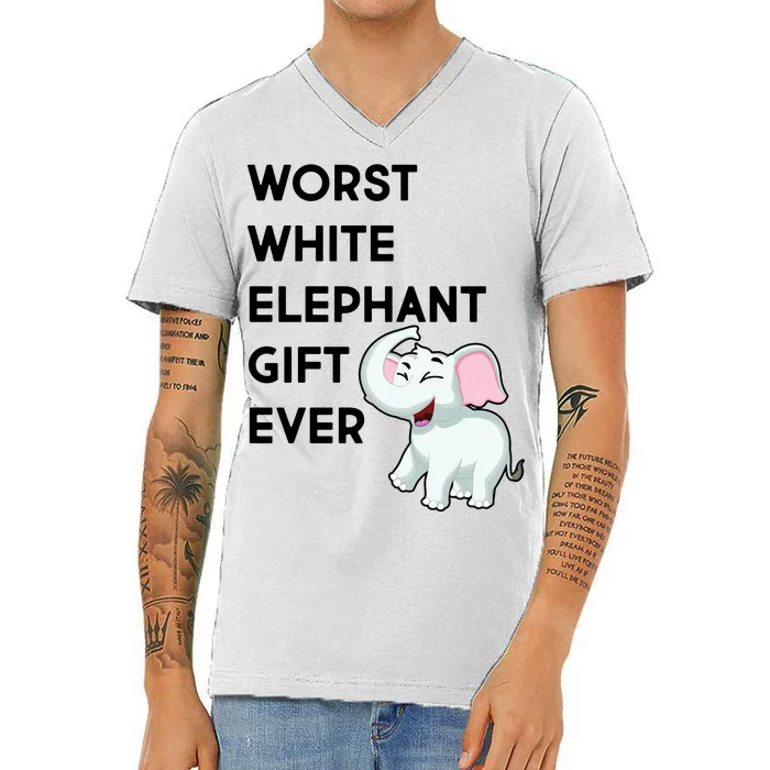 Worst White Christmas Gift Ever V-Neck T-Shirt