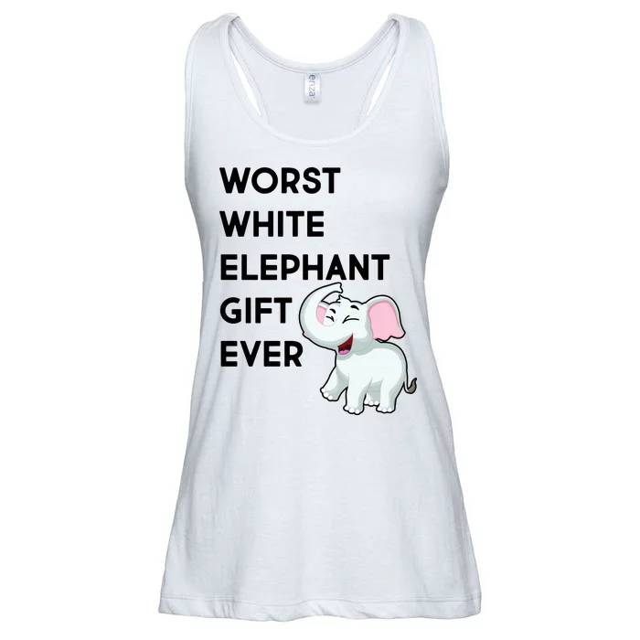 Worst White Christmas Gift Ever Ladies Essential Flowy Tank