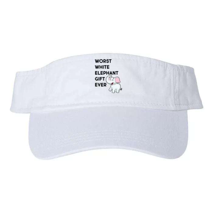 Worst White Christmas Gift Ever Valucap Bio-Washed Visor