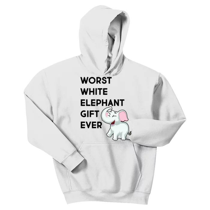 Worst White Christmas Gift Ever Kids Hoodie