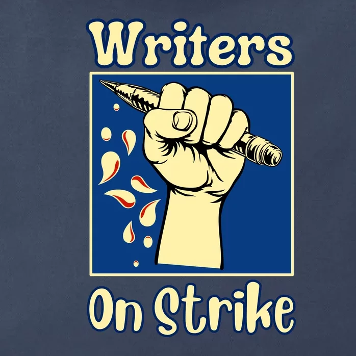 Writers On Strike Zip Tote Bag