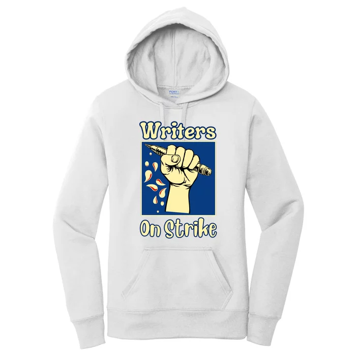 Writers On Strike Women's Pullover Hoodie