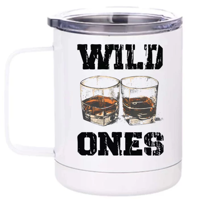 Wild Ones Sweatshirt Cowgirls Country Music Front & Back 12oz Stainless Steel Tumbler Cup