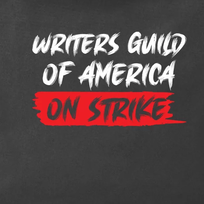 Writers On Strike WGA Strike Anti AI Zip Tote Bag