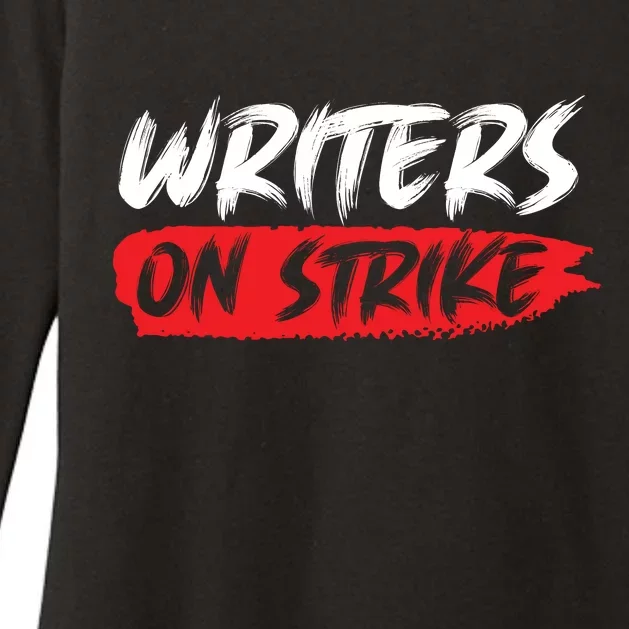 Writers On Strike WGA Strike Anti AI Womens CVC Long Sleeve Shirt