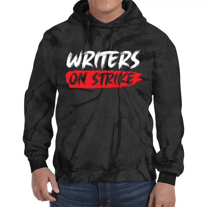 Writers On Strike WGA Strike Anti AI Tie Dye Hoodie