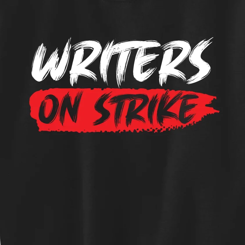 Writers On Strike WGA Strike Anti AI Kids Sweatshirt