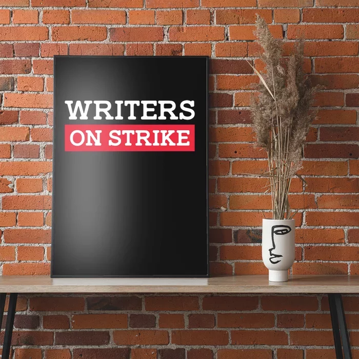 Writers On Strike WGA Strike Anti AI Poster