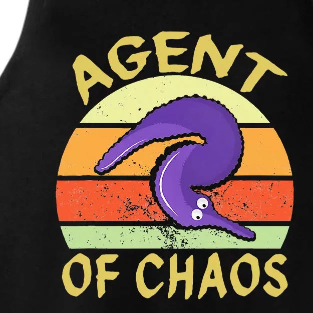 Worm On String Agent Of Chaos Ladies Tri-Blend Wicking Tank