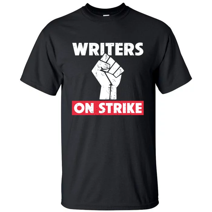 Writers On Strike WGA Strike Anti AI Tall T-Shirt