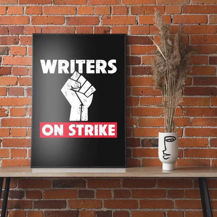 Writers On Strike WGA Strike Anti AI Poster