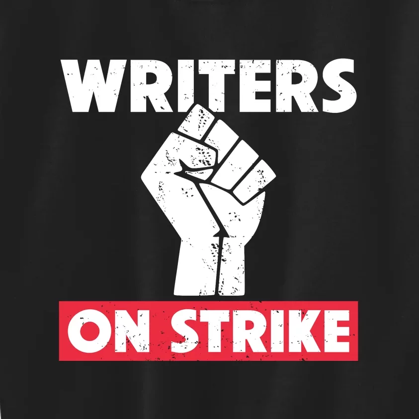 Writers On Strike WGA Strike Anti AI Kids Sweatshirt