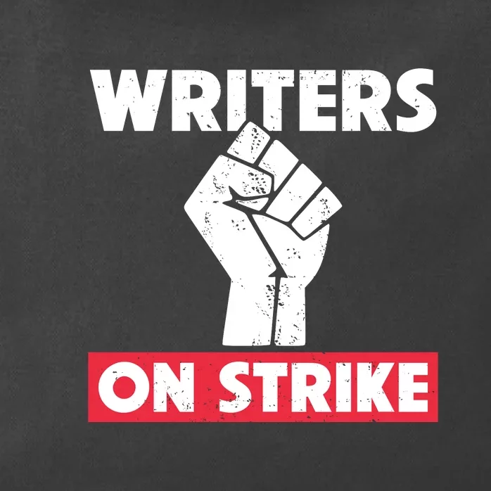 Writers On Strike WGA Strike Anti AI Zip Tote Bag