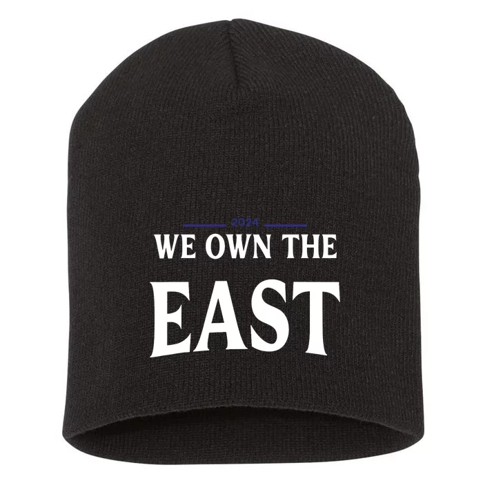 We Own The East Short Acrylic Beanie